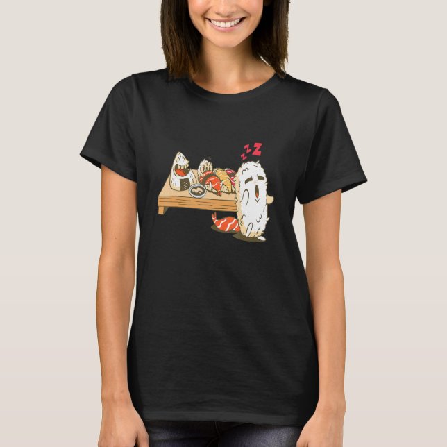 Camiseta Sleepwalking Sushi (Frente)