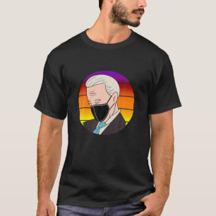 Camiseta Sleepy Joe Biden Vestindo Mask Funny Meme Biden Sl