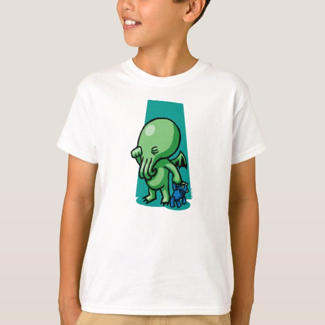 Camiseta Sleepytime Cthulhu caçoa o t-shirt (Frente)