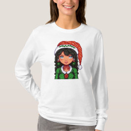 Camiseta Sleev Tshirt Christmas