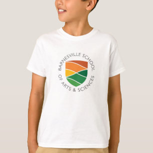 Camiseta Sleeved por muito tempo em volta do t-shirt do