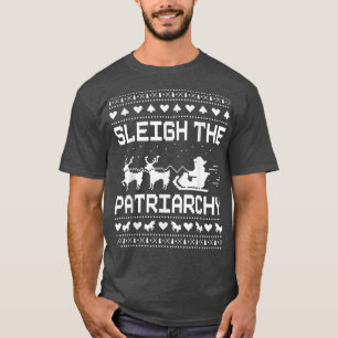 Camiseta Sleigh, O Feminismo Patriarcado Meme Feio