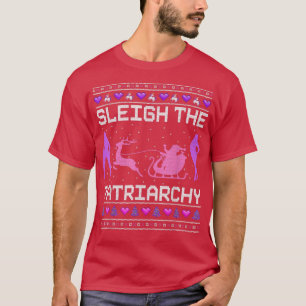 Camiseta Sleigh, O Feminismo Patriarcado Meme Feio