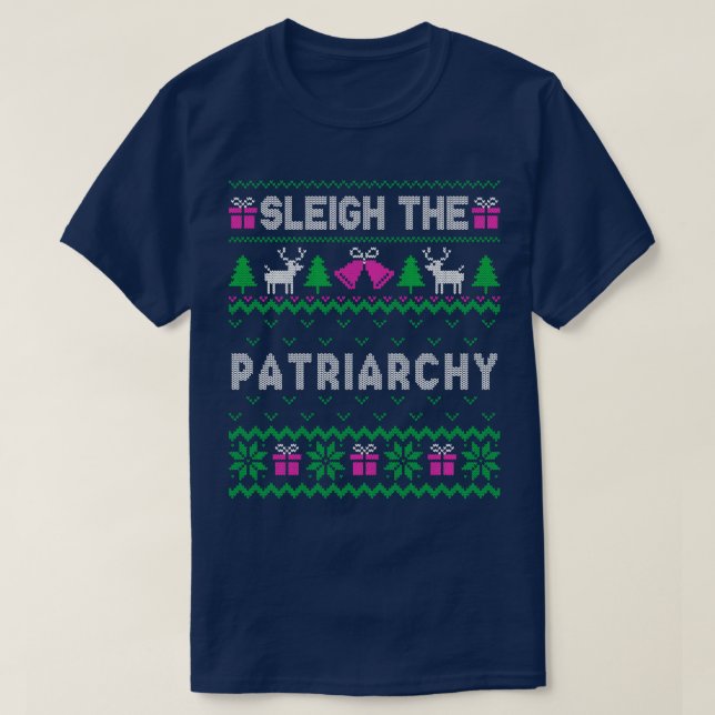 Camiseta Sleigh O Patriarcado 1 (Frente do Design)