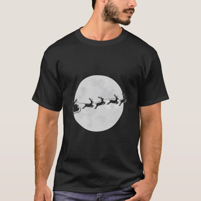 Camiseta Sleigh Queen Engraçado Natal (Frente)