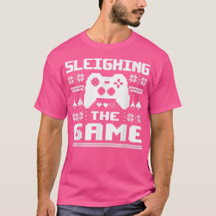 Camiseta Sleighing The Game Christmas Video Game T-Sh