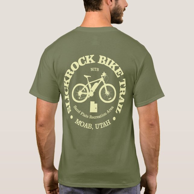 Camiseta Slickrock Bike Trail (MTB) (Verso)