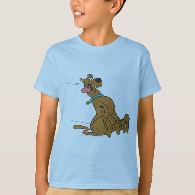 Camiseta Slide Scooby-Doo Com A Língua Para Fora (Frente)