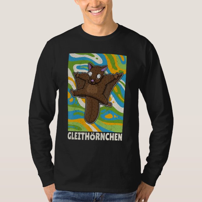 Camiseta Slide squirrel Pteromyini cute pet (Frente)