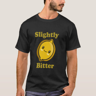 Camiseta Slightly Bitter Cute Adorable Kawaii Lemon Food Pu