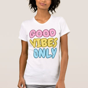 Camiseta Slim Fit Good Vibes Only