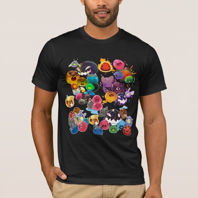 Camiseta slime rancher😂slime rancher😂slime rancher😂😂😂 (Frente)
