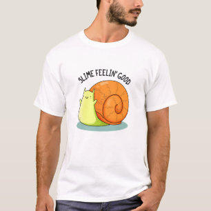 Camiseta Slime Sentindo-Se Bem Bonito Caracol