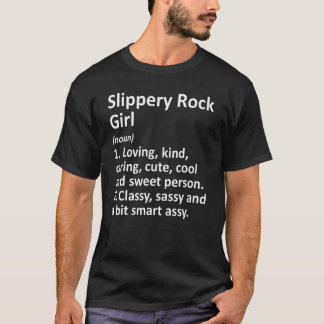 Camiseta Slippery Rock Girl Pa As Raízes da Pensilvânia