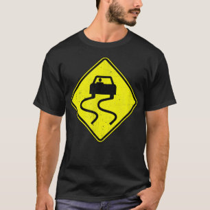 Camiseta Slippery When Wet Sign T 