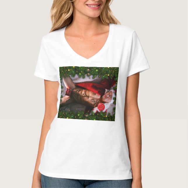 Camiseta SlipperyJoe masculino do peito seis pacotes de est (Frente)