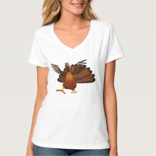 Camiseta SlipperyJoe's Ação de Graças goble responsavelment
