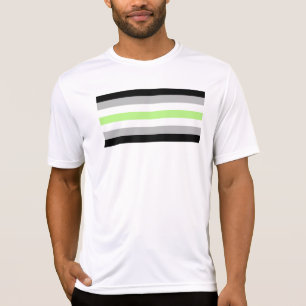 Camiseta SlipperyJoe's Agender Pride Flag gay Dons LGBTQIA