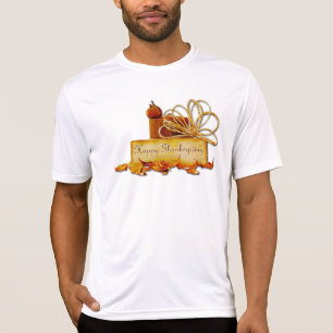 Camiseta SlipperyJoe's clima quente de Ação de Graças rústi