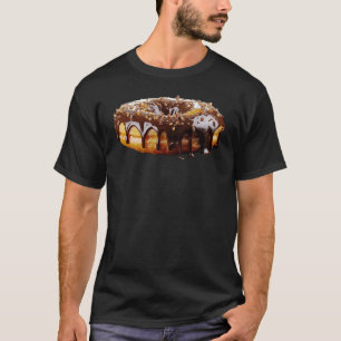 Camiseta SlipperyJoe's donut decadente coberto com uma espe