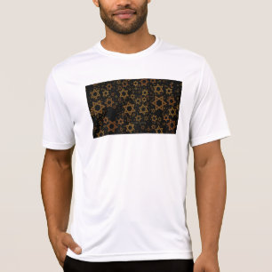Camiseta SlipperyJoe's Estrela de David temática de Hanukka