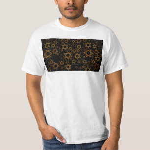 Camiseta SlipperyJoe's Estrela de David temática de Hanukka