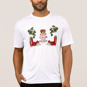 Camiseta SlipperyJoe's Feliz Árvore Artística de Natal