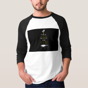 Camiseta SlipperyJoe's piada de física de alto contraste co