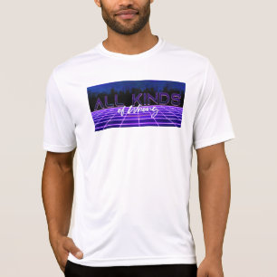 Camiseta SlipperyJoe's todo tipo de texto negrito em 3D err