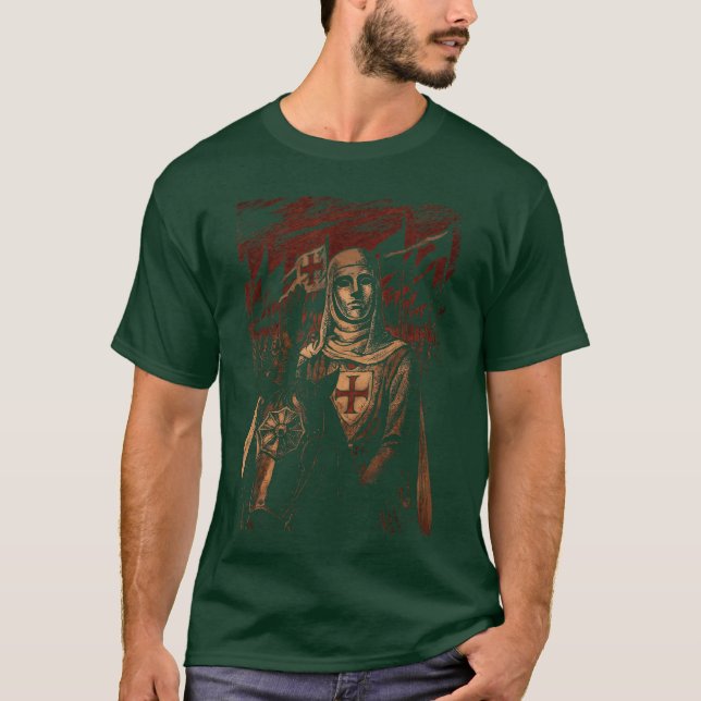 Camiseta Sliver Mask King Baldwin IV Meme The Leper King Wa (Frente)