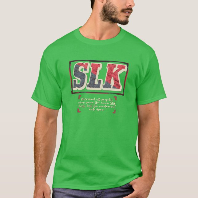 Camiseta SLK R170 Ninguém é perfeito (Frente)