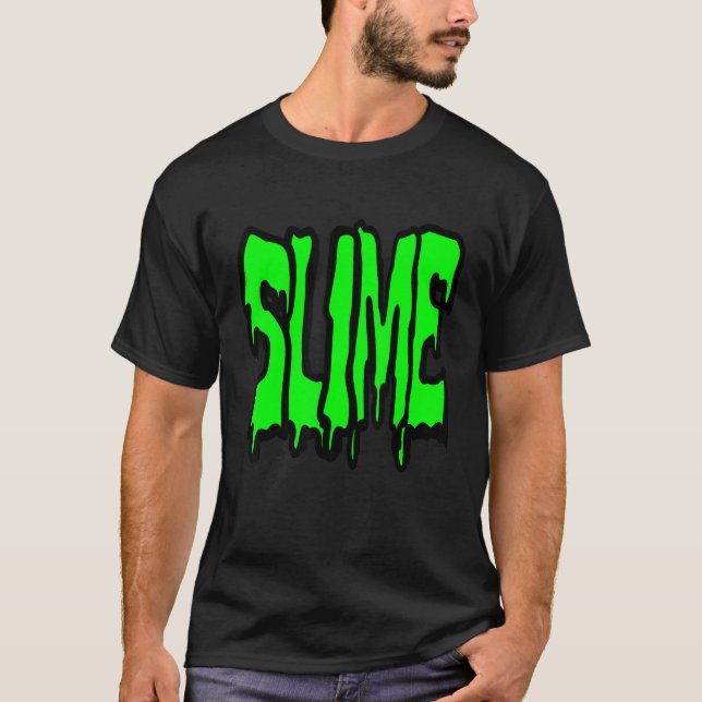 Camiseta Slodo de horror verde e melancoso (Frente)
