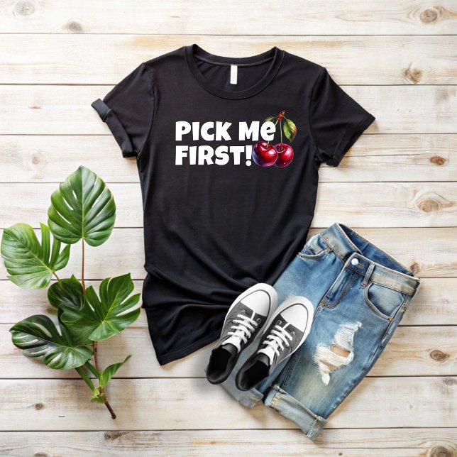 Camiseta Slogan da mãe da cereja branca e engraçada (Criador carregado)