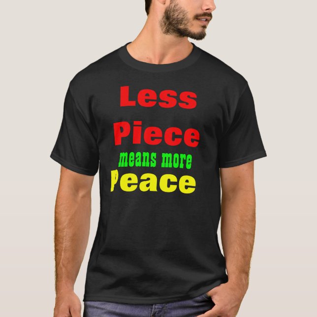 Camiseta Slogan de controlo de armas (Frente)
