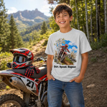 Slogan de Corrida de Motocross de Bicicleta de Men