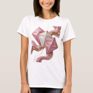 Camiseta Slogan de Design de Festival de Pipa Dourado com E