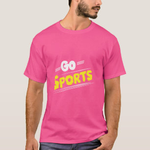 Camiseta Slogan de Discurso Sarcástico Engraçado do Esporte
