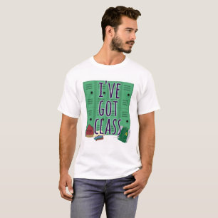 Camiseta Slogan de Estudante Engraçado