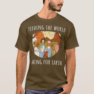 Camiseta Slogan de Fazenda de Agricultura Agrícola