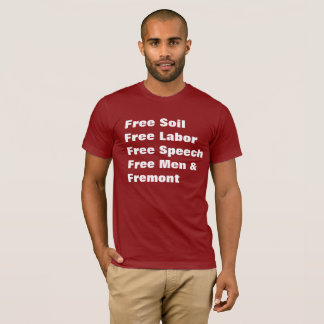 Camiseta Slogan de Fremont