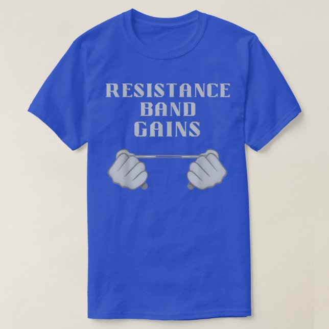 Camiseta Slogan de Motivação da Banda de Resistência (Frente do Design)
