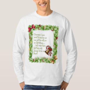 Camiseta Slogan de Natal