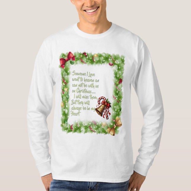 Camiseta Slogan de Natal (Frente)