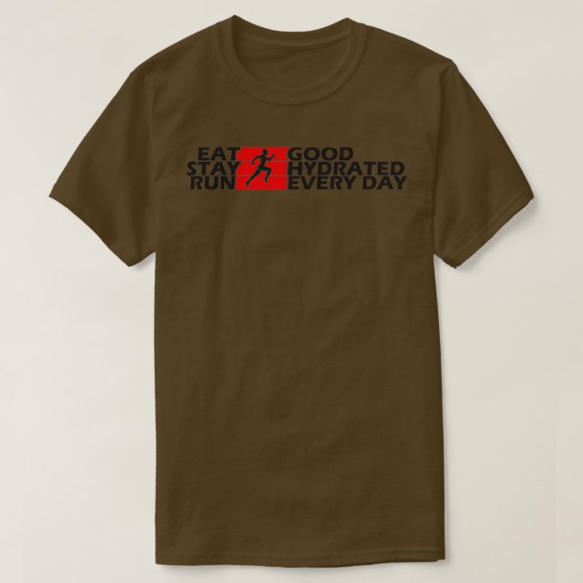 Camiseta Slogan de vida saudável (Frente do Design)