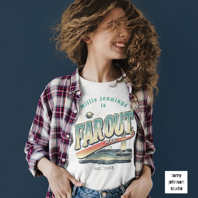 Camiseta Slogan do Homem Retro 60 Personalizado (Criador carregado)