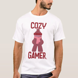 Camiseta Slogan do Meple do Cozy Gamer Fun Boardgame