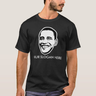 Camiseta Slogan do t-shirt de Barack Obama/customizável
