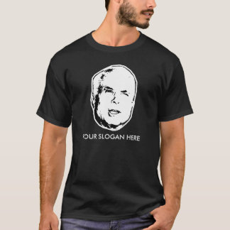 Camiseta Slogan do t-shirt de John McCain/customizável