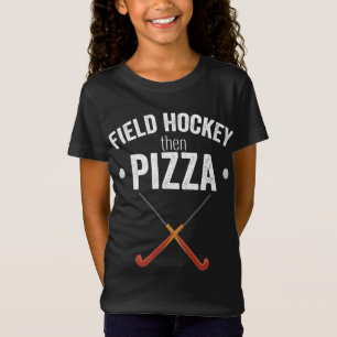 Camiseta Slogan do trocadilho - Hockey depois P