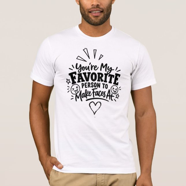 Camiseta Slogan dos Melhores Amigos (Frente)
